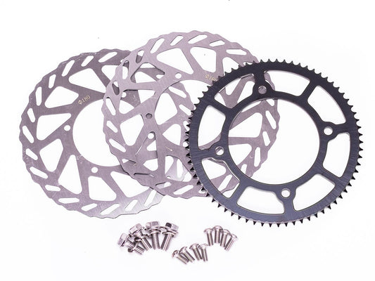 EBOX SUPERMOTO WHEELS 10" or 12" - High - Performance Super Moto Wheels - Parts - eBike Super Shop