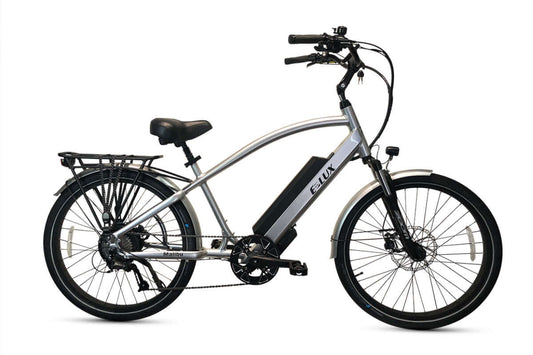 ELUX Malibu 500 w Step Over eBike 26x2.1 Street Electric Beach Cruiser eBike - Beach Cruiser eBike - eBike Super Shop