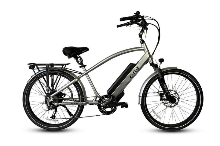 ELUX Malibu GT 750 w Step Over eBike 26x2.1 Street Electric Beach Cruiser eBike - Beach Cruiser eBike - eBike Super Shop