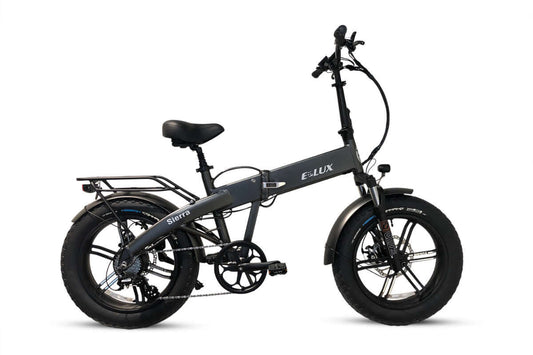 ELUX Sierra GT 750 w Folding eBike 20x4 Fat Electric Folding eBike - Folding Ebike - eBike Super Shop