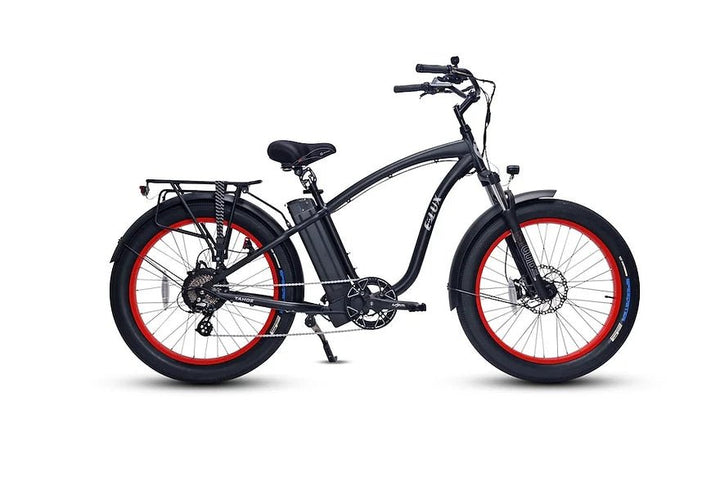 ELUX Tahoe GT 750 w Step Over eBike 26x3.5 Fat Fat Tire Electric Beach Cruiser eBike - Fat Tire Cruiser eBike - eBike Super Shop