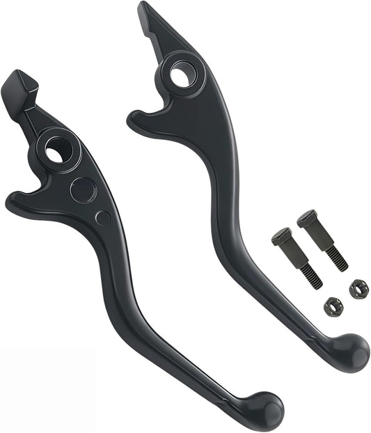eMOTO Brake Lever Yozma IN 10 right brake lever, product image showing the metallic lever with mounting hardware against a plain background