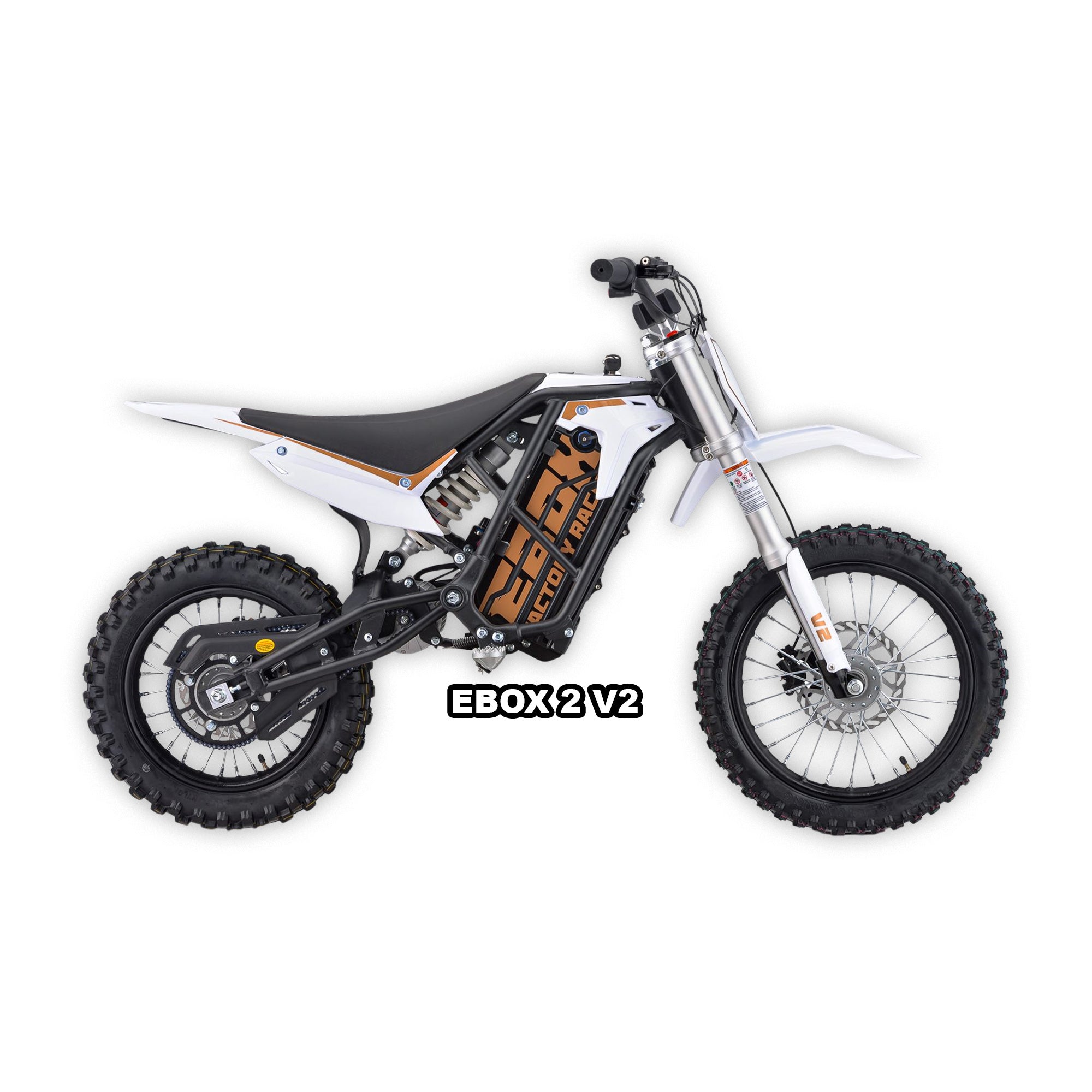 eMOTO Stomp Ebox 2 V2 - White - In a Box | eBike Super Shop