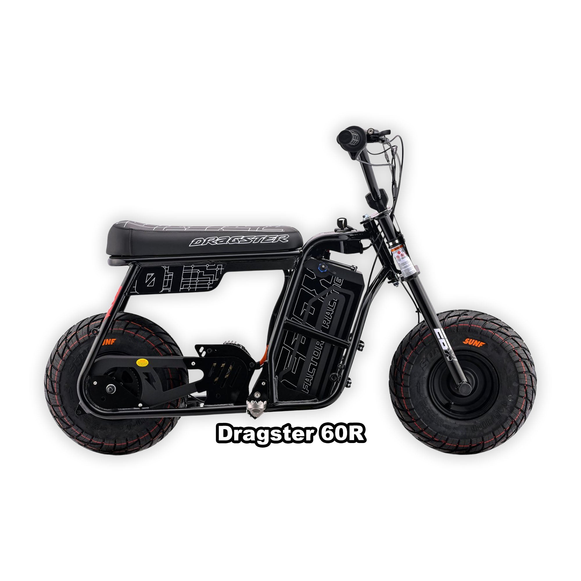 eMOTO Stomp Ebox Dragster 60R - Black - In a Box - eBike Super Shop