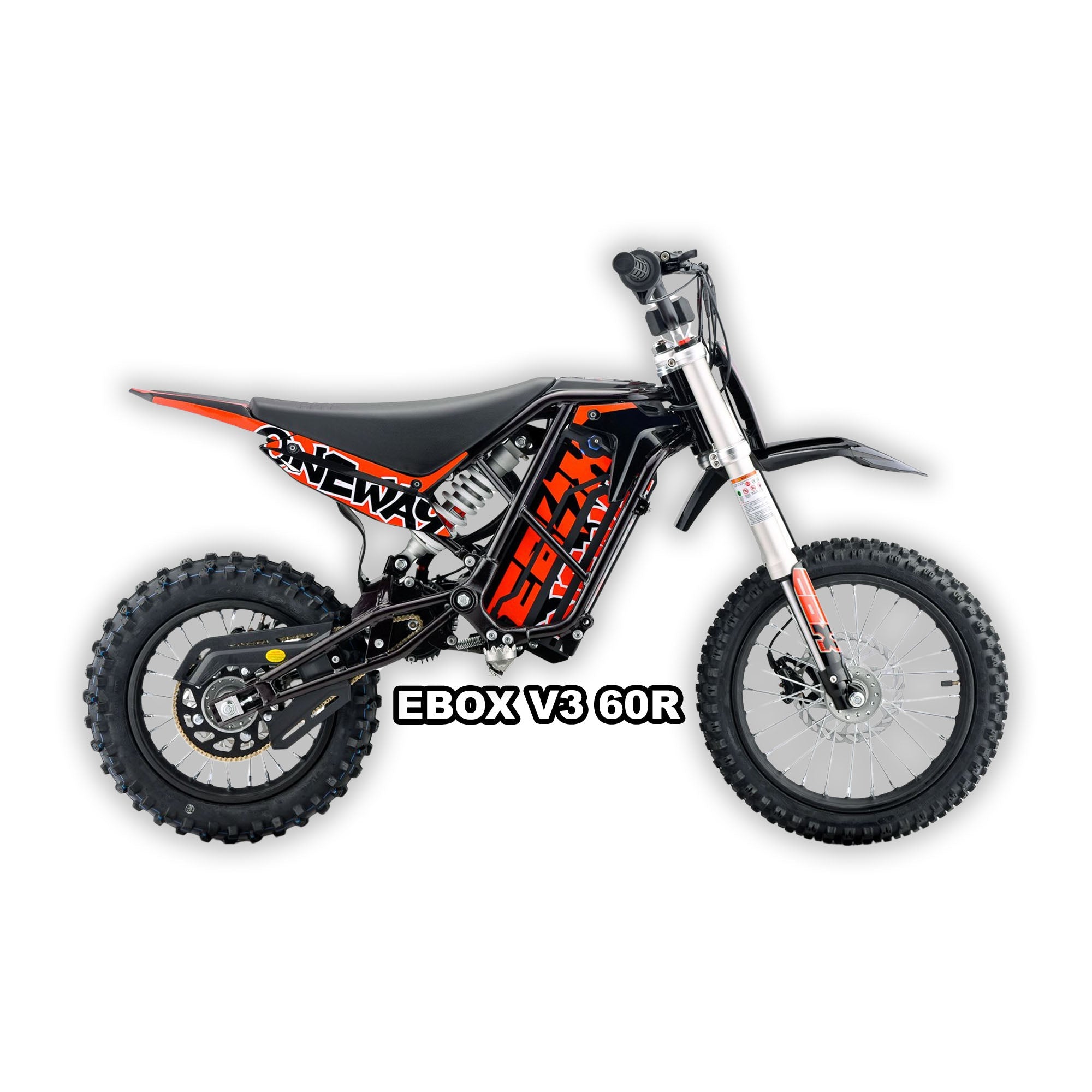 eMOTO Stomp Ebox V3 60R - Oneway Red - In a Box - eBike Super Shop