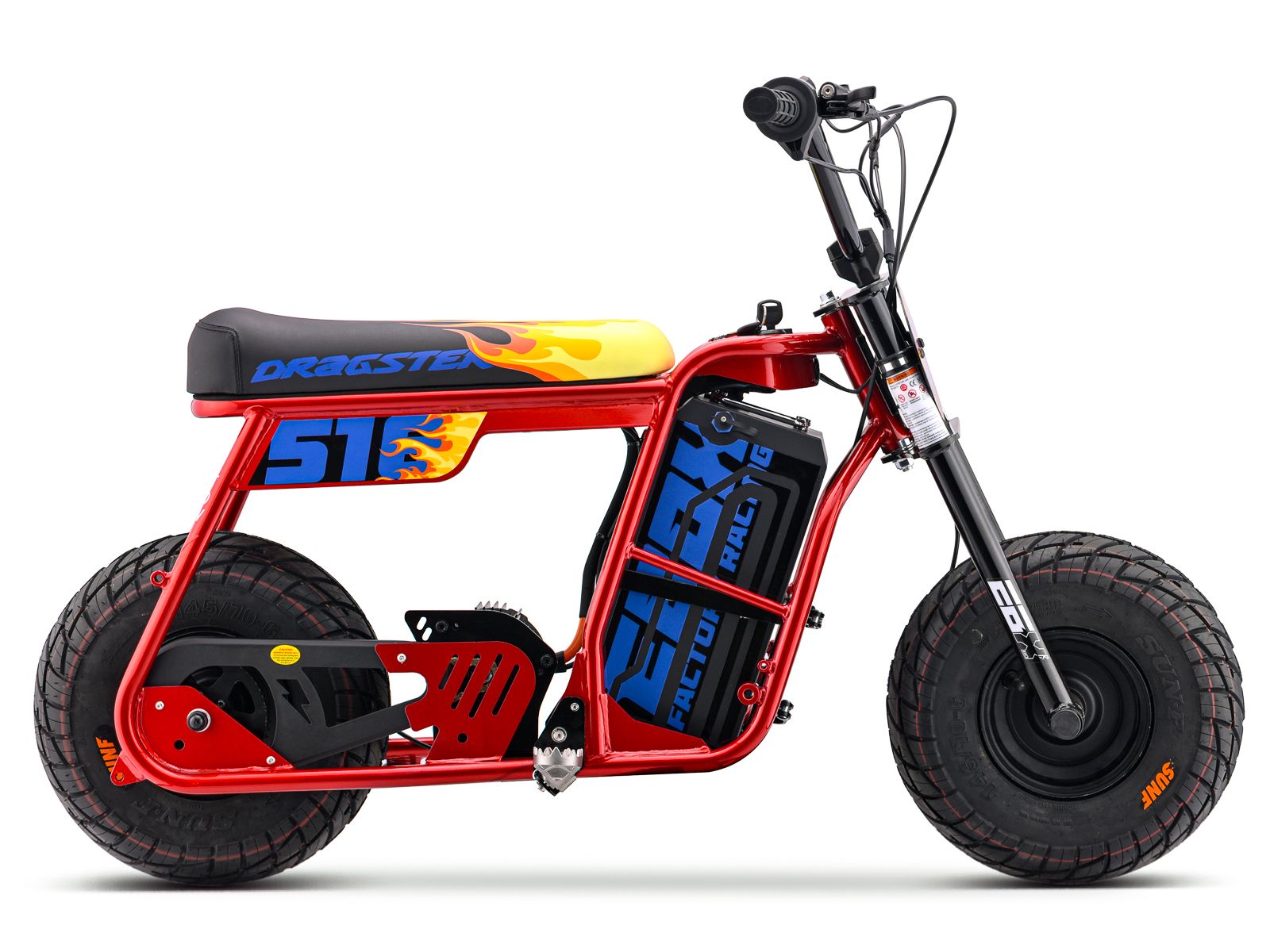 eMOTO Stomp Ebox Dragster 60 R - Orange - eBike Super Shop
