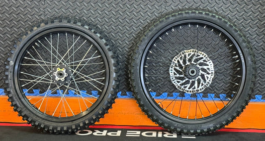 eMoto Wheel Set CST Knobby 17"/19" Complete Front & Rear Wheel & Tire Set for Electric Dirt Bikes - Wheel & Tire Set - EBIKE|2345 eBike Super Shop