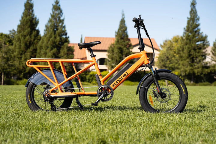 EUNORAU G30 Cargo 500w Step Thru eBike 20x3 Fat Electric Cargo eBike - Cargo eBike - eBike Super Shop