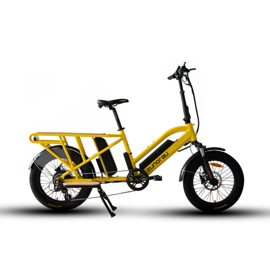 EUNORAU G30 Cargo 500w Step Thru eBike 20x3 Fat Electric Cargo eBike - Cargo eBike - eBike Super Shop