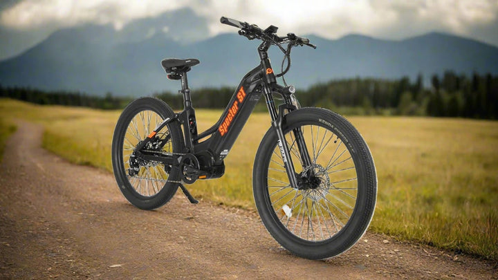 EUNORAU Specter ST 2024 1000 w Step Thru eBike 27.5x3 Mountain Electric Mountain eBike - Mountain eBike - eBike Super Shop