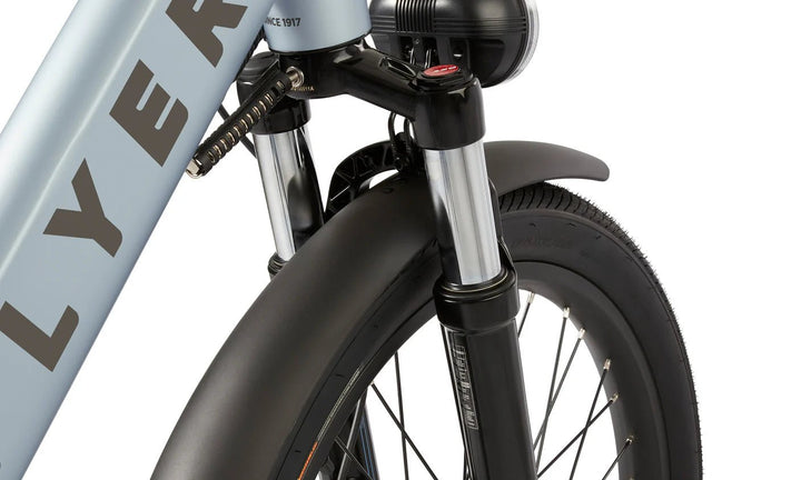 FLYER Via Pro 750w Step Thru eBike 24x2.4 Street Electric Cargo eBike - Cargo eBike - eBike Super Shop