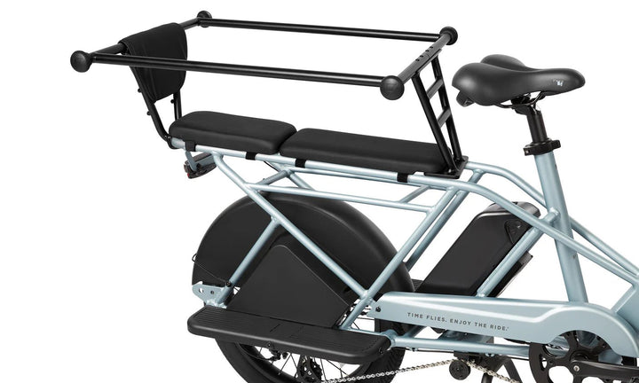 FLYER Via Pro 750w Step Thru eBike 24x2.4 Street Electric Cargo eBike - Cargo eBike - eBike Super Shop