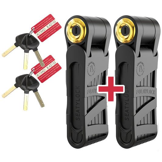 Foldylock Forever 2 units key alike - Bicycle Locks - eBike Super Shop