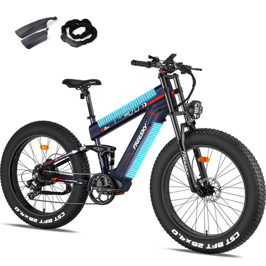 FREESKY Alaska M - 520 Pro 1000 w Mountain Ebike 4 Fat Tire Electric Fat Tire Mountain eBike - Mountain eBike - eBike Super Shop