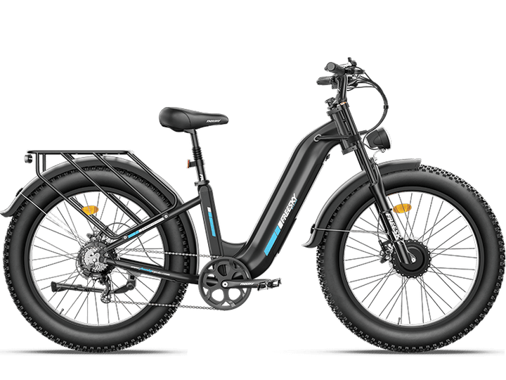 FREESKY Ranger M - 540 - Step Thru - FREES|Range|Black eBike Super Shop