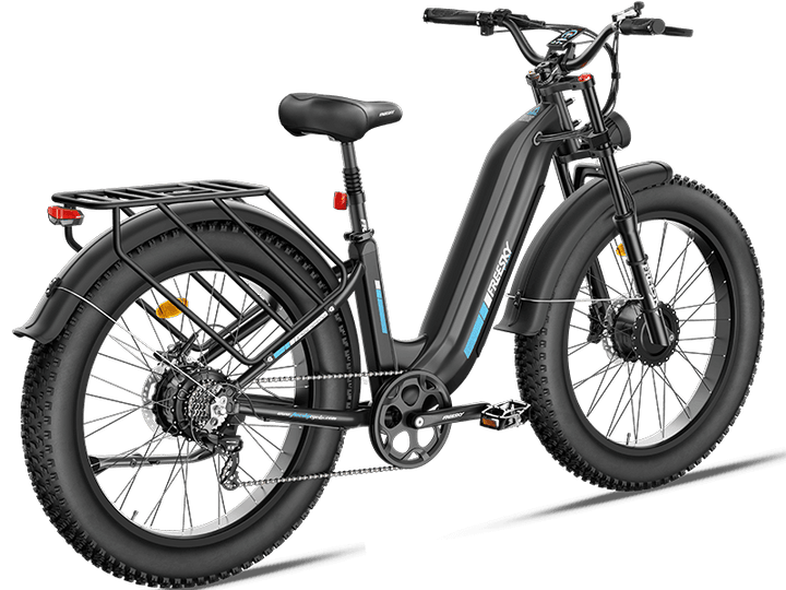 FREESKY Ranger M - 540 - Step Thru - FREES|Range|Black eBike Super Shop
