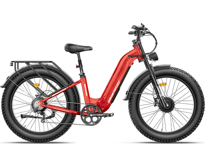 FREESKY Ranger M - 540 - Step Thru - FREES|Range|Red eBike Super Shop