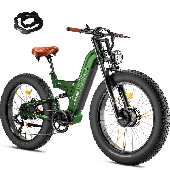 FREESKY Warrior M - 530 1000 w Mountain Ebike 4 Fat Tire Electric Fat Tire Mountain eBike - Mountain eBike - eBike Super Shop