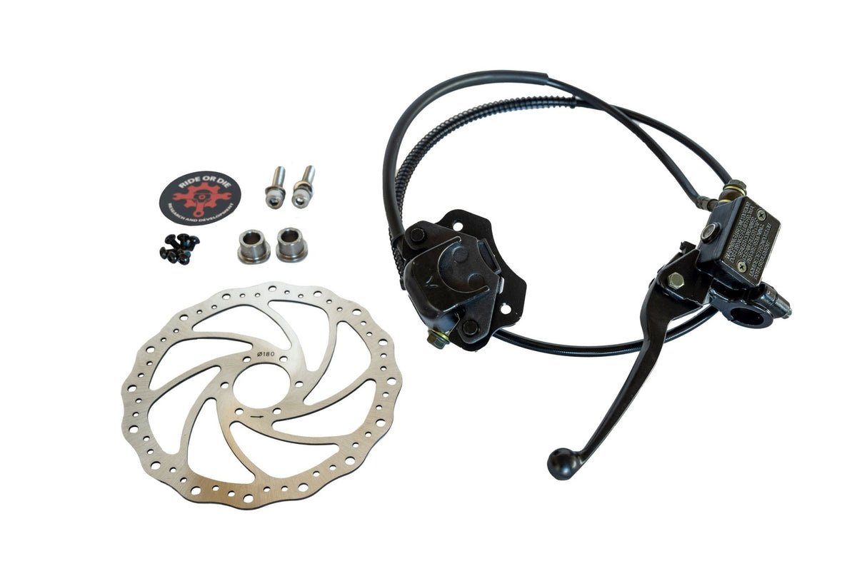 Front Hydraulic Brake Kit - Parts - 671012742b2cc eBike Super Shop