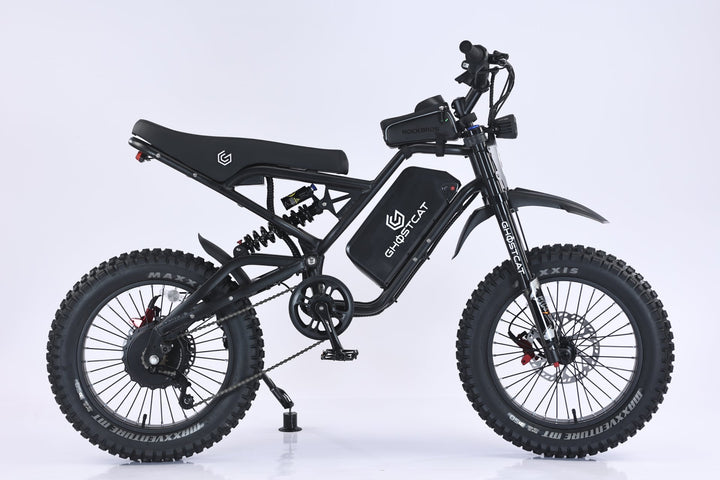 GHOSTCAT F4X Pro - Dirt - GHOST|F4X Pro|25 ah|Black eBike Super Shop