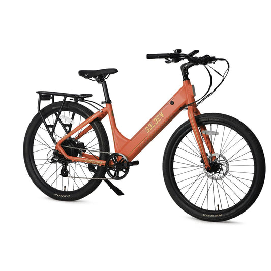 GOLDEN CYCLE Accelera 500w Step Thru eBike 27.5x2.2 Urban Electric Town eBike - Urban eBike - eBike Super Shop