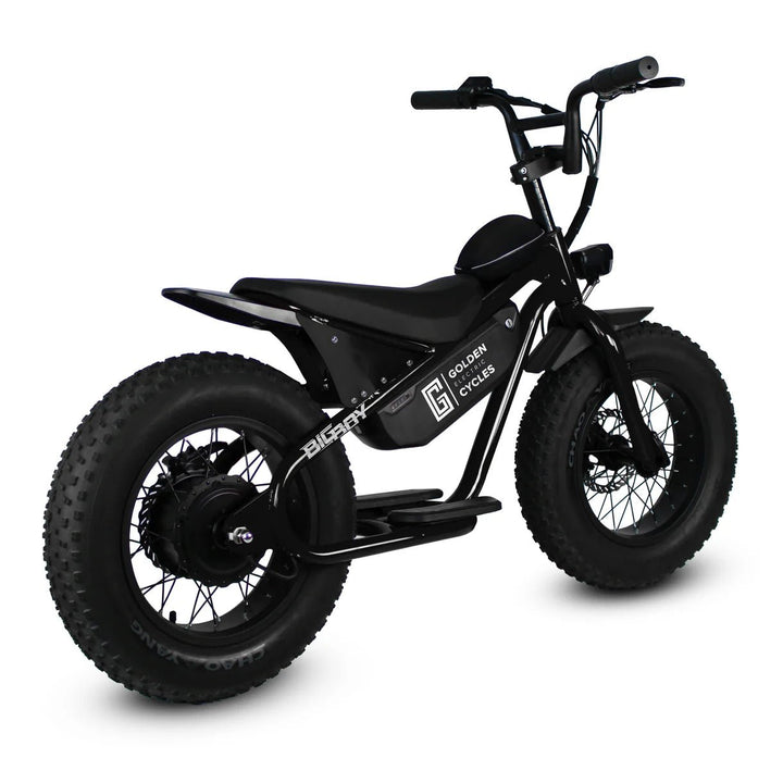 GOLDEN CYCLE Big Boy 350w Micro eBike 16x4 Fat Electric Mini Fat Tire eBike - Mini eBike - eBike Super Shop