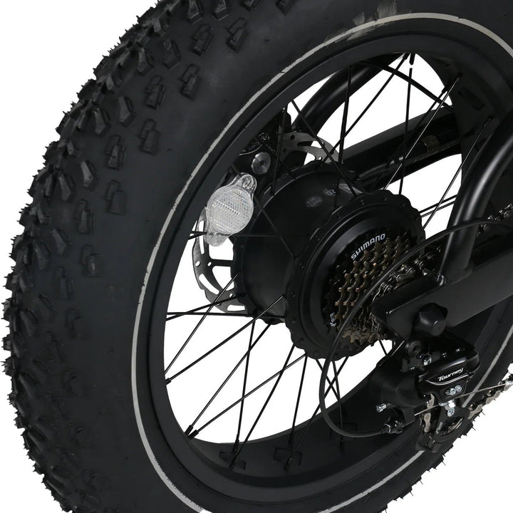 GOLDEN CYCLE Falkn 750w Moto eBike 20x4 Fat Electric e - Moto Style eBike - Moto Style eBike - GOLDE|MOTO|BLUE|0315 eBike Super Shop