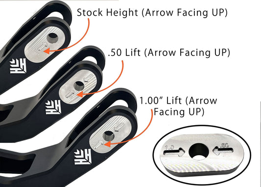 Heavy Hitter Adjustable Height E Ride Suspension Triangle - Suspension - SQ1948256 eBike Super Shop