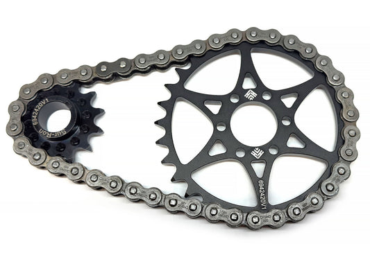 Heavy Hitter Lightweight 420 Primary Chain Drive Conversion Kit - Drivetrain & Brakes - SQ6942420 eBike Super Shop
