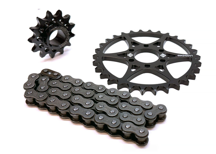 Heavy Hitter Lightweight 420 Primary Chain Drive Conversion Kit - Drivetrain & Brakes - SQ6942420 eBike Super Shop