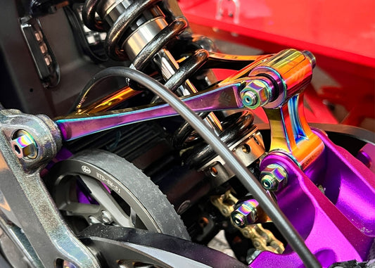 Heavy Hitter Titanium Suspension Hardware - SQ9824562 eBike Super Shop