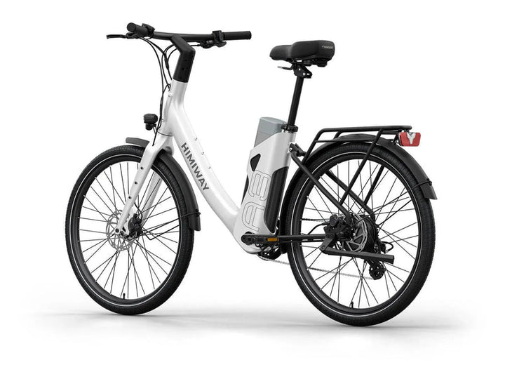 HIMIWAY A3 / Urban Electric Commuter Bike - Step Thru - HIMIW|A3 / |White eBike Super Shop