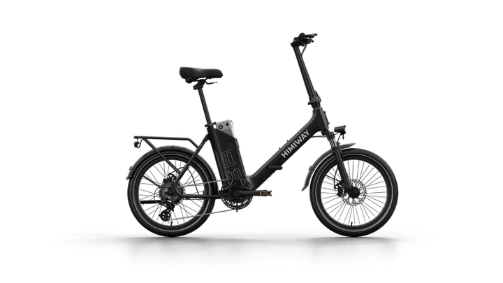 HIMIWAY B3 / Foldable Electric Commuter Bike - Folding Step Thru - HIMIW|B3 / |Black eBike Super Shop