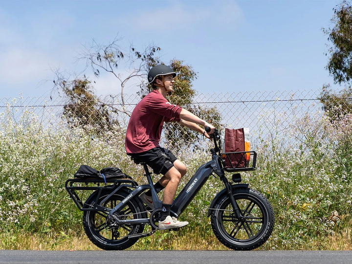 HIMIWAY Big Dog 750 w Step Thru Ebike 20x4 Fat Electric Cargo eBike - Cargo eBike - eBike Super Shop