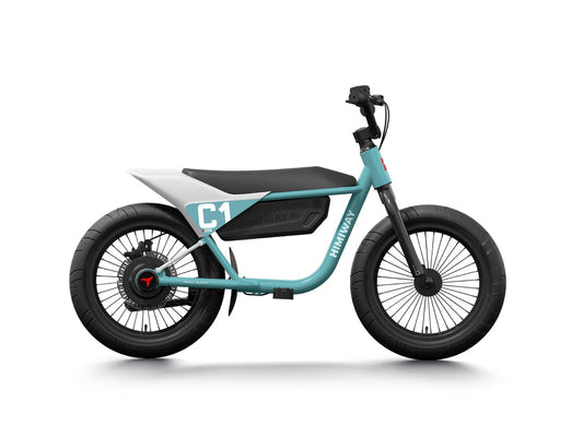 HIMIWAY C1 Kids E - Bike 350 w Step Over Ebike 16x3 Fat Electric Mini Fat Tire eBike - Moto Style - eBike Super Shop