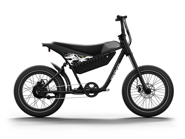 HIMIWAY C5 Sport 750 w Step Over Ebike 20x4 Fat Electric e - Moto Style eBike - Moto Style - eBike Super Shop