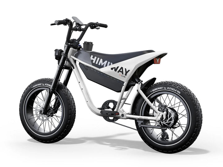 HIMIWAY C5 Ultra 750 w Step Over Ebike 20x4 Fat Electric e - Moto Style eBike - Moto Style eBike - HIMIW|MOTO|BLACK|0752 eBike Super Shop