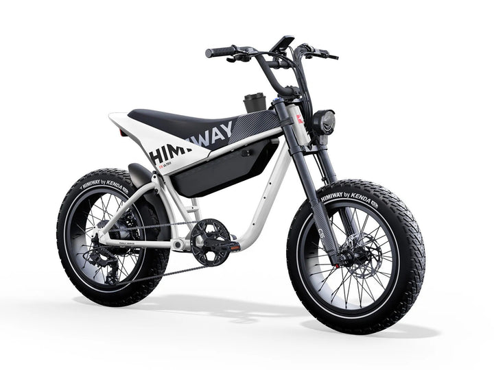 HIMIWAY C5 Ultra 750 w Step Over Ebike 20x4 Fat Electric e - Moto Style eBike - Moto Style eBike - HIMIW|MOTO|BLACK|0752 eBike Super Shop