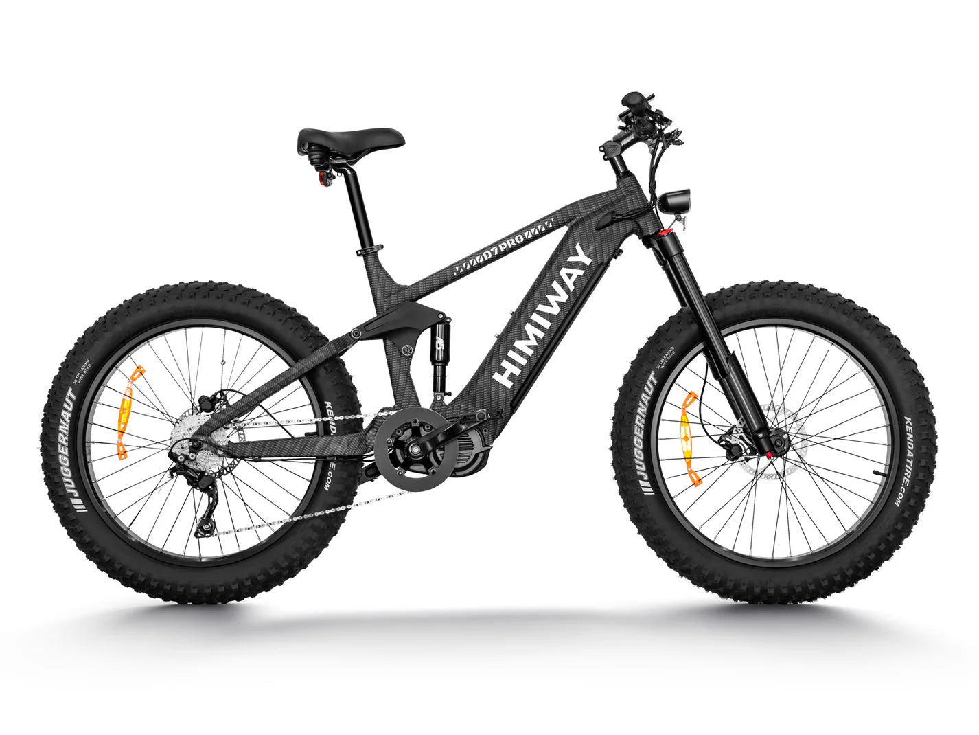 HIMIWAY Cobra PRO 1000 w Step Over Ebike 26x4.8 Fat Electric Fat Tire Mountain eBike - Mountain eBike - HIMIW|MOUNT|BLACK|0175 eBike Super Shop