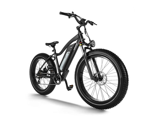 HIMIWAY Cruiser D3 750 w Step Over Ebike 26x4 Fat Fat Tire Electric Beach Cruiser eBike - Fat Tire Cruiser eBike - eBike Super Shop