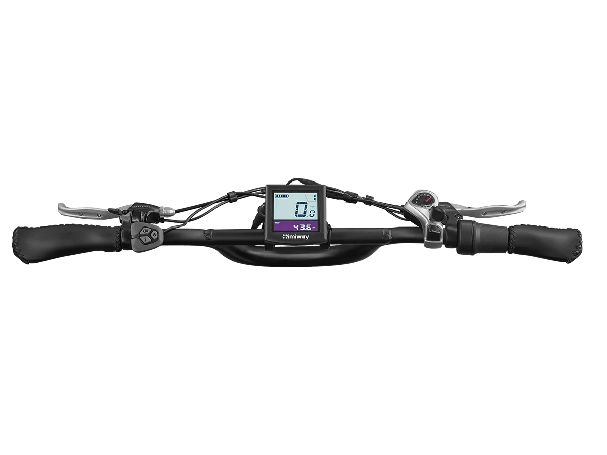 himiway smartes e-bike upgrade-lcd-display HIMIWAY Escape Pro 750 w Step Thru Ebike 20x4 Fat Electric e-Moto Style  eBike
