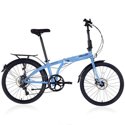 Hycline Meghna 24” Folding Bike - SHP - W1019123827 eBike Super Shop