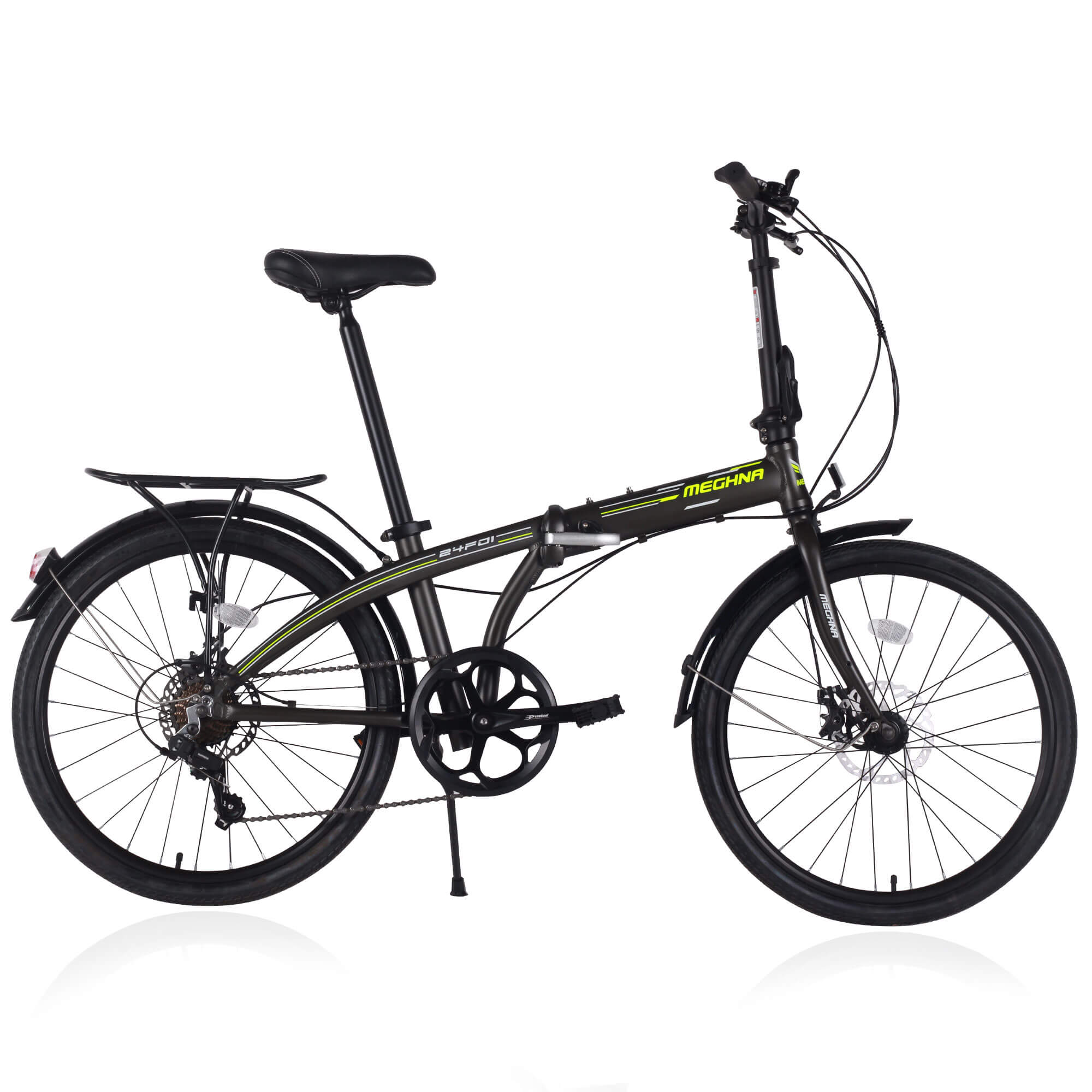 Hycline Meghna 24” Folding Bike - SHP - W1019123829 eBike Super Shop