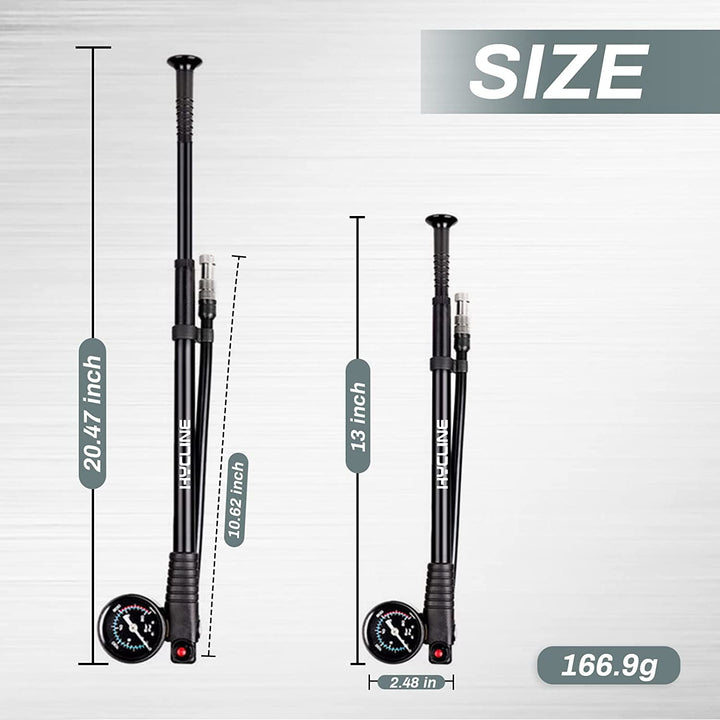 Hycline Shock Absorber pump 300 PSI - Bicycle Pumps - SHP - Shockpump - TT eBike Super Shop