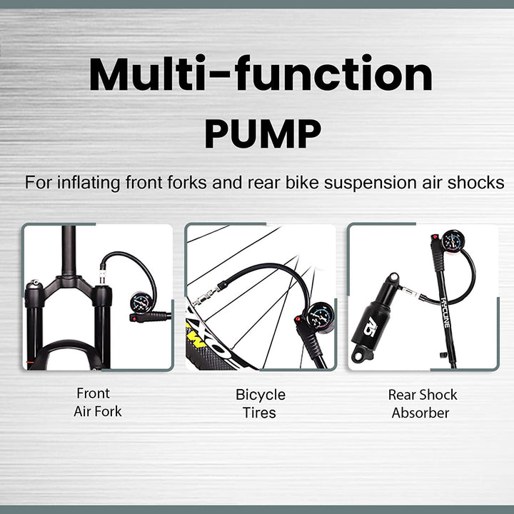 Hycline Shock Absorber pump 300 PSI - Bicycle Pumps - SHP - Shockpump - TT eBike Super Shop