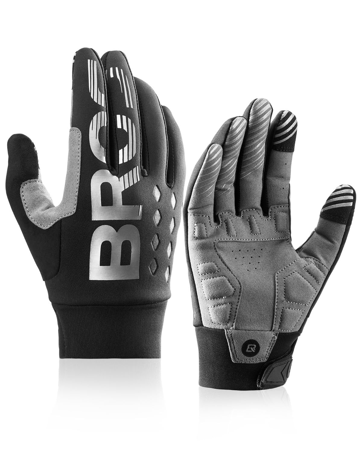 Warm Full Finger Cycling Gloves, Motorcycle Mountain