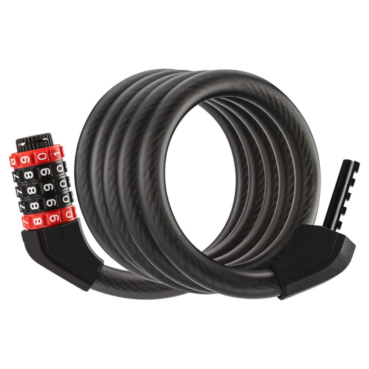 5-Digit Bike Lock Cable 70 Inch Combination Lock (5.9ft)