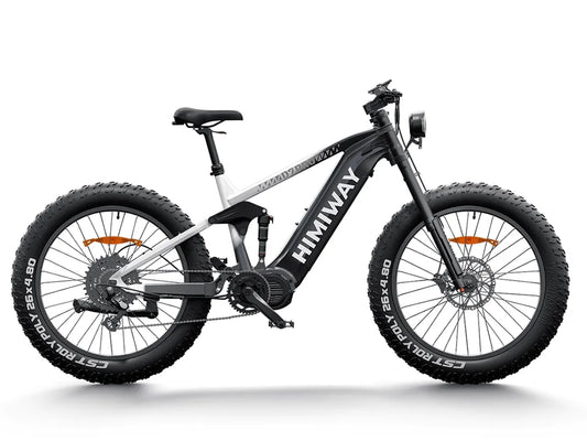 eBike Himiway D7 - Black & White Gradient - Available for Shipping