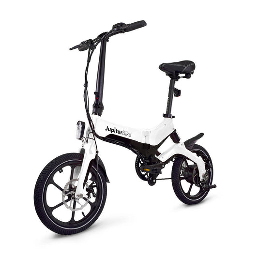 JUPITER Electric Folding eBike Discovery X5 - Folding Step Over 350 w Electric Micro eBike - Folding Ebike - eBike Super Shop