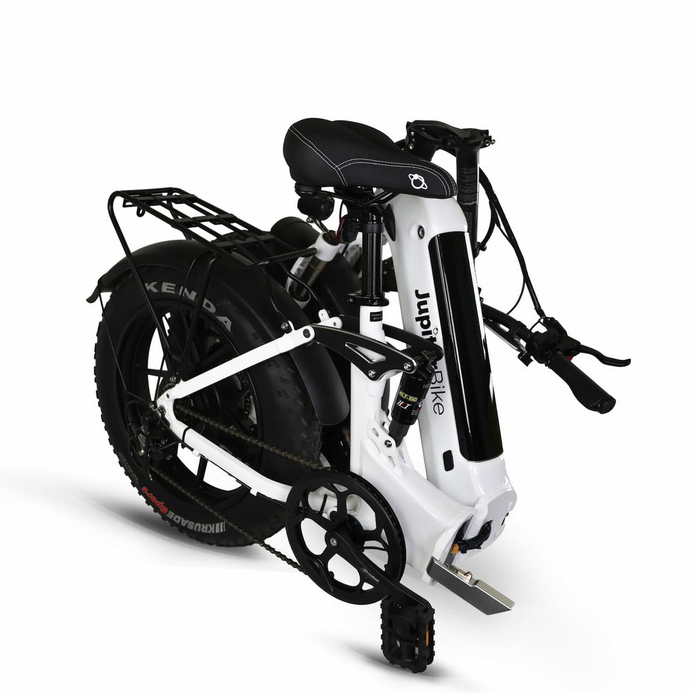 jupiter smart folding electric bicycle Jupiter Bike Defiant ST Fat Tire Folding Electric Bike